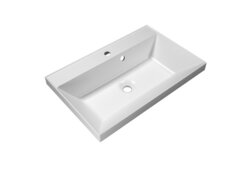 BelBagno BB600/450-LV-MR-AST Раковина из искусственного мрамора, 60x45, цвет: белый фото