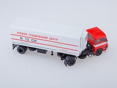 LIAZ 100.471 with semitrailer Alka N13CH white-red 1:43 Start Scale Models (SSM)