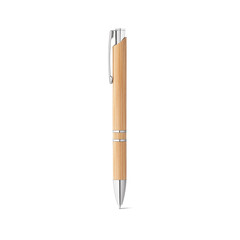 BETA BAMBOO. Шариковая ручка из бамбука с зажимом