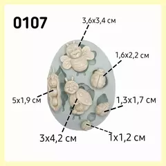 0107 Молд силиконовый  