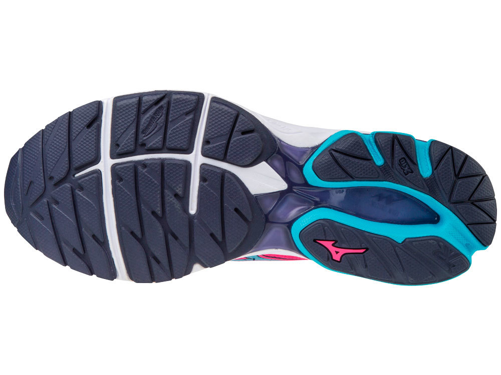 Беговые кроссовки женские Mizuno Wave Rider 21 розовые - 2