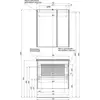 Aquanet Тулон 183395 Тумба под раковину