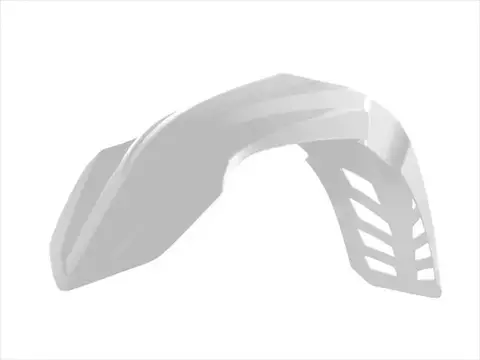 Крыло переднее YZF250/YZF450 10-18/10-17 # YZF250X/WRF250 15-19 # YZ250X 16-22 белое вентилируемое
