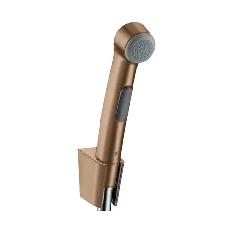 Hansgrohe 32129310 Гигиенический душ 1jet, с держателем и шлангом 125 см, устойчивым к давлению шлифованное красное золото