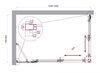 BelBagno Luce LUCE-AH-21-110/90-P-CR Душевой уголок, 110x90, цвет: хром