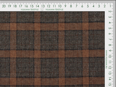Ткань TWEED LIFE CHK-D03 C001(tan-olive)