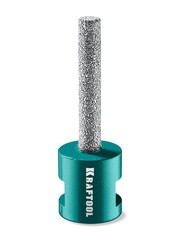 KRAFTOOL VS DIAMOND d 6 мм (М14, 50 мм), Вакуумная алмазная фреза пальчиковая (29810-06)