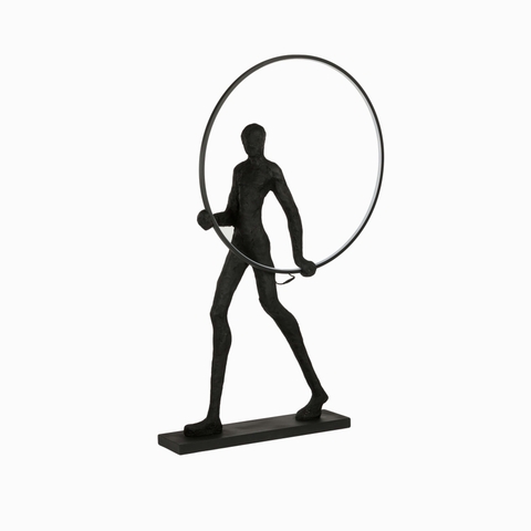 Фото: Напольный светильник Athlete With a Hoop - основной вид