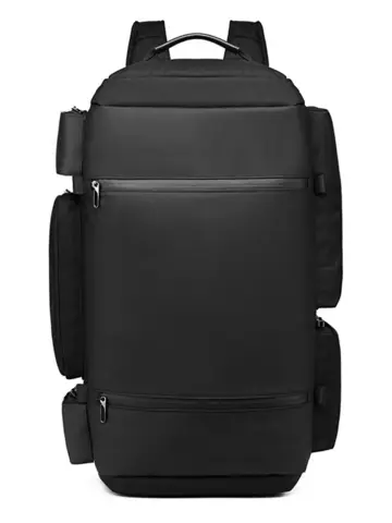 Картинка рюкзак для путешествий Ozuko 9326 Black - 17