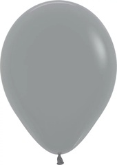 Шар S 5''/13 см, Пастель, Холодный графит (082), 100 шт.