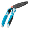 Плоскогубцы комбинированные с изогнутой головой, трехкомпонентные рукоятки, 200 мм Gross — фото 2