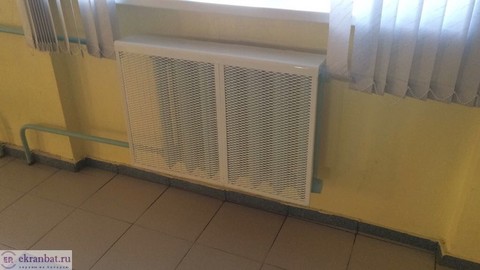 Экраны на батарею металлические