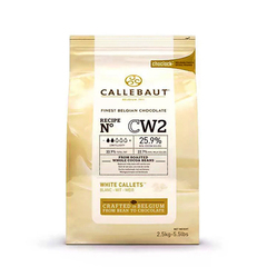 Шоколад белый Callebaut (Коллебаут) , 25,9%, 2,5 кг