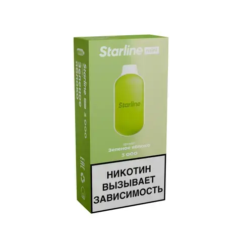 М. Starline mini 3к Зеленое яблоко