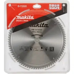 Пильный диск для дерева 305х30х2.8/2x80T Makita D-72322