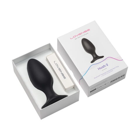 Анальная втулка с вибрацией LOVENSE HUSH 2