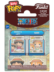 Funko Bitty POP! One Piece (Monkey D. Luffy & Nami) 2PK