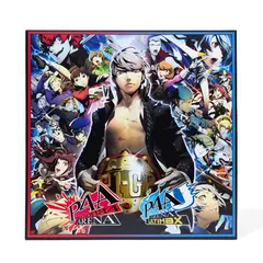 Виниловая пластинка OST — Persona 4 Arena & Ultimax (3 Red/Blue Splatter LP) (БАМП)