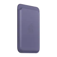 Кожаный чехол-бумажник с поддержкой MagSafe Apple Leather Wallet, Lavender
