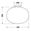 Duravit Starck T 99331000 Мыльница настенная, цвет хром