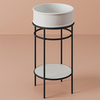 ArtCeram Vogue ACA058 17 NERO MATT Консоль под раковину