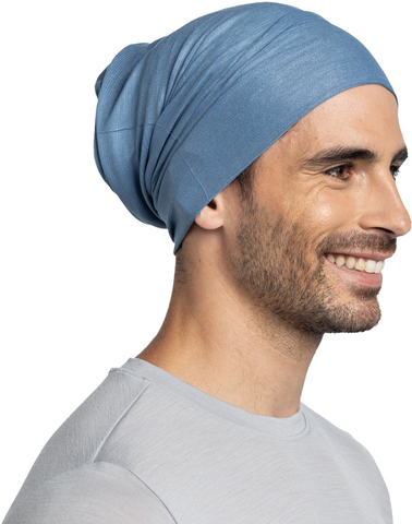 Картинка бандана-труба Buff CoolNet Insect Shield Solid Slate - 2