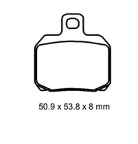 Колодки G-brake GM-07053S