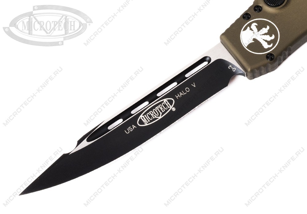 Нож Microtech HALO V 151-1G SE D2 Green