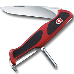 Фото Нож перочинный Victorinox RangerGrip, сталь X50CrMoV15, рукоять нейлон, красно-чёрный