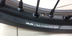 Колёсный диск для KTM SX/XC/EXC/XC-W/EXC-F/SX-F/SXS-F/XC-F/FC/TX/TC/ FX 2003-2024 г.в. / 2.15*19 черный / Задний