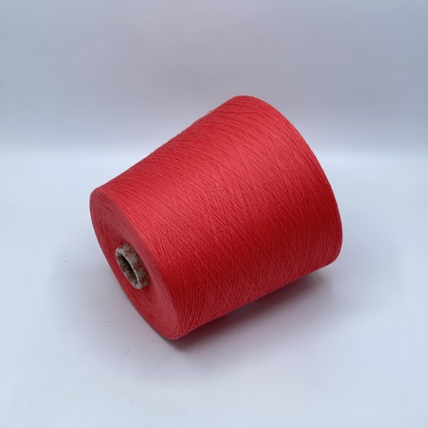 Бобинная пряжа, Cotton, 2540м. 100%Хлопок, Коралл(844), 39067