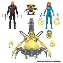 Коллекционная фигурка Marvel Legends: Mojoworld (4-Pack) (БАМП)
