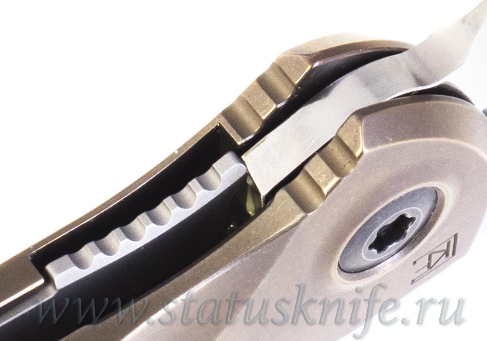 Нож CKF Sokosha One-Off (полированный дамаск, оранжевый карбон)