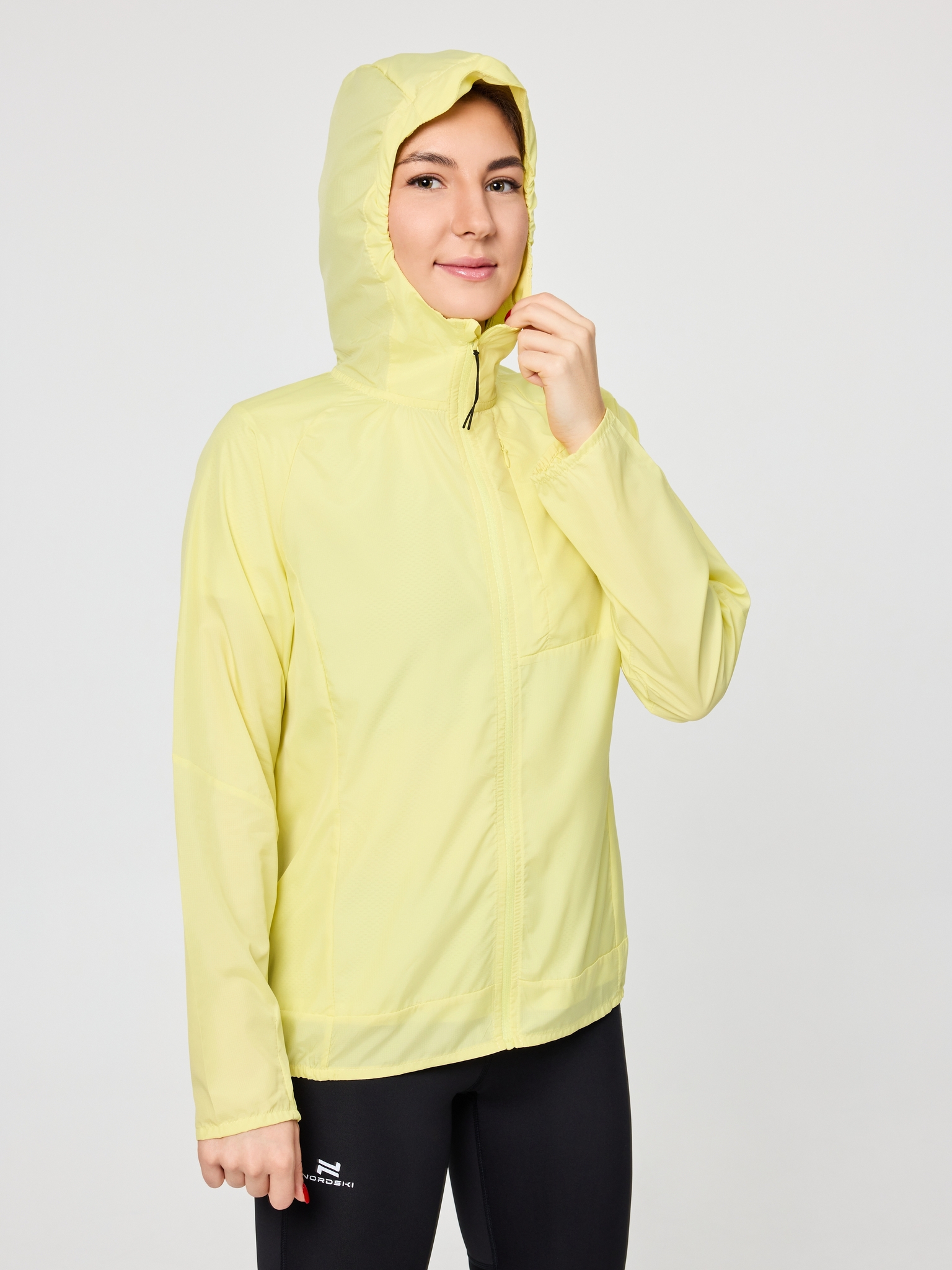 Женская спортивная ветровка Nordski Easy Run yellow - 6 Женская спортивная ветровка Nordski Easy Run yellow - 6