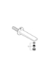 GROHE Lineare 13383001 Излив для ванны настенный