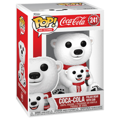 Funko POP! Coca-Cola: Polar Bear with Cub (241)