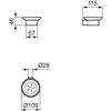 Ideal Standard Conca T4509A5 Мыльница круглая