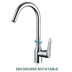 Смеситель для кухни, Frud, с картриджем, хром, R44052-10