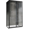 Abber Schwarzer Diamant AG30110BH-S60B-S60B Душевой уголок, 110x60x195, цвет: чёрный