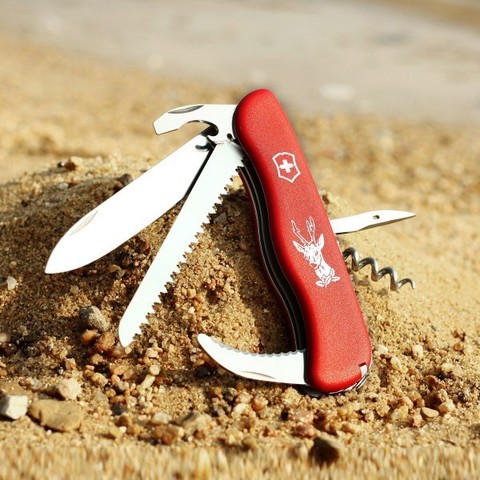 Нож складной Victorinox Hunter, 111 mm, Red (0.8873)