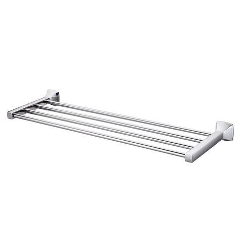 WasserKRAFT Wern K-2511 Полотенцедержатель с полкой, цвет: хром