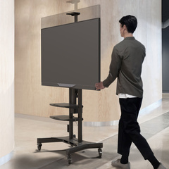 Подставка для телевизора Onkron TS1881 Elift черный 50"-86" макс.90кг напольный наклон
