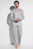Мужская пижама серый меланж Zimmerli