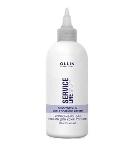 OLLIN service line успокаивающий лосьон для кожи головы 100мл/ scalp soothing lotion