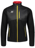 Элитная Тёплая Лыжная Куртка Noname Hybrid Jacket 19 UX Black-Gold мужская