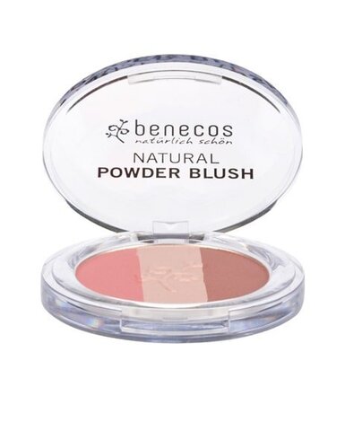 benecos Натуральные 3-хцветные румяна тон Влюбленность 5,5 г