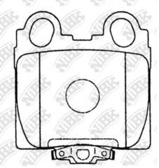 Колодки NiBK PN1421