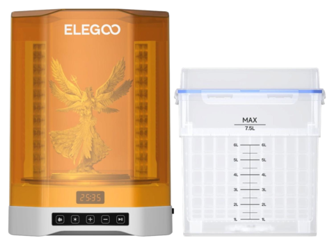 Полимеризационная камера (УФ-камера) и Мойка Elegoo Mercury Plus V3.0