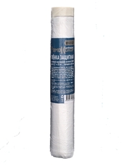 Плёнка защитная с клейкой малярной лентой, прозрачная, HDPE, рулон 2,1х25м, толщина 8мкм (РемоКолор) 09-0-021