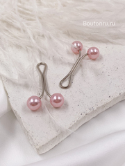 Зажим для платка розового цвета